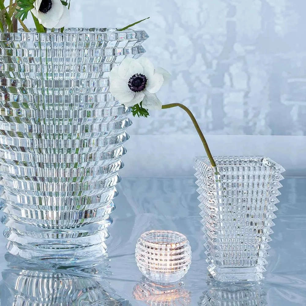 Vaso Retangular Em Cristal Baccarat Eye Vaso Retangular Em Cristal Baccarat Eye