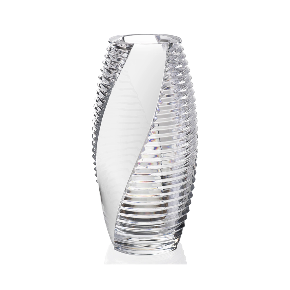 Vaso Rogaska Crystal Inline 35,5 Cm Vaso Rogaska Crystal Inline 35,5 Cm