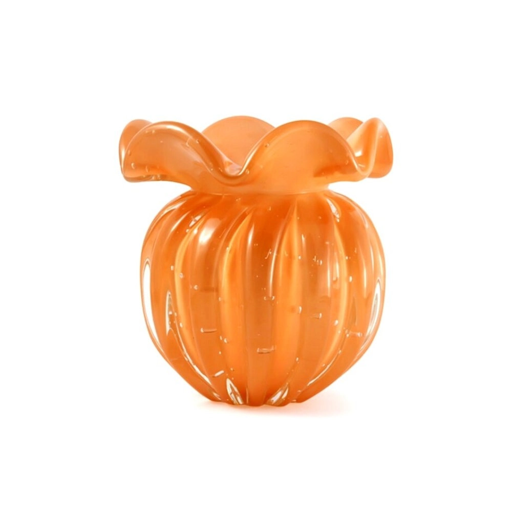 Vaso Torcello Cristais D´labone Turmeric 17 X 17 Cm Vaso Torcello Cristais D´labone Turmeric 17 X 17 Cm