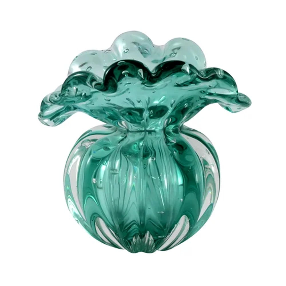 Vaso Toscana Cristais D´labone Esmeralda 10 Cm Vaso Toscana Cristais D´labone Esmeralda 10 Cm