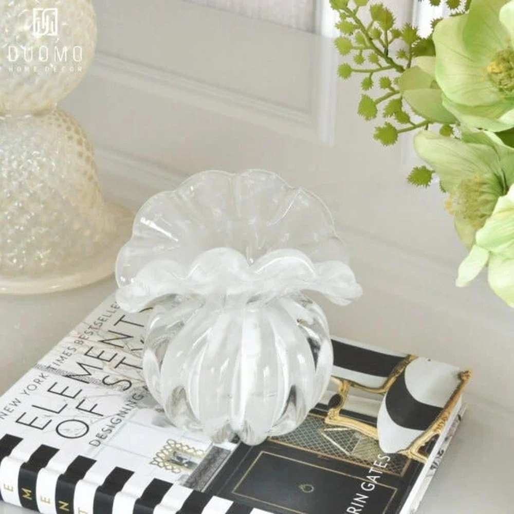 Vaso Toscana Cristais D´labone Transparente 10 Cm Vaso Toscana Cristais D´labone Transparente 10 Cm