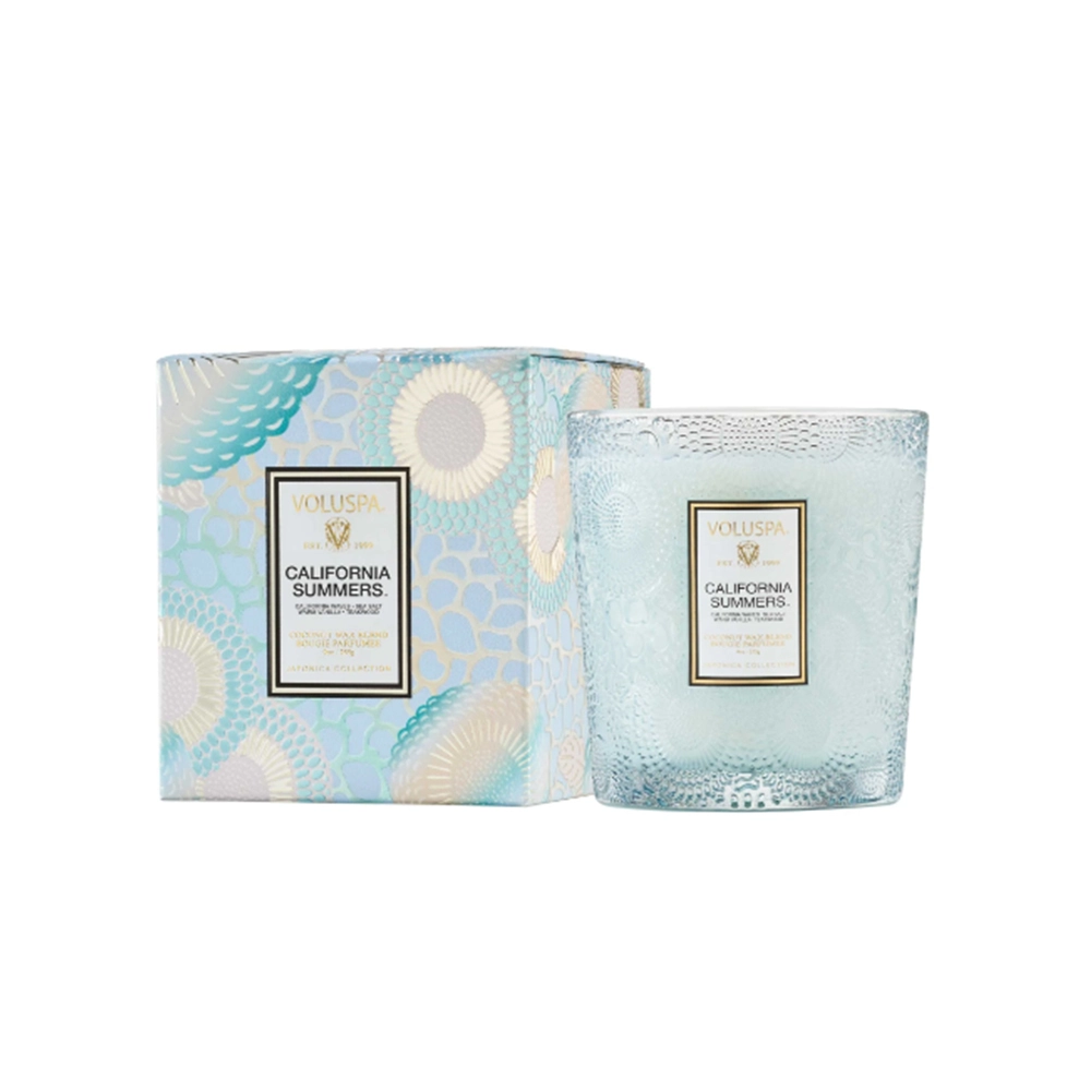 Vela Copo de Vidro Clássico 60h Voluspa Coleção Japonica Vela Copo de Vidro Clássico 60h Voluspa Coleção Japonica