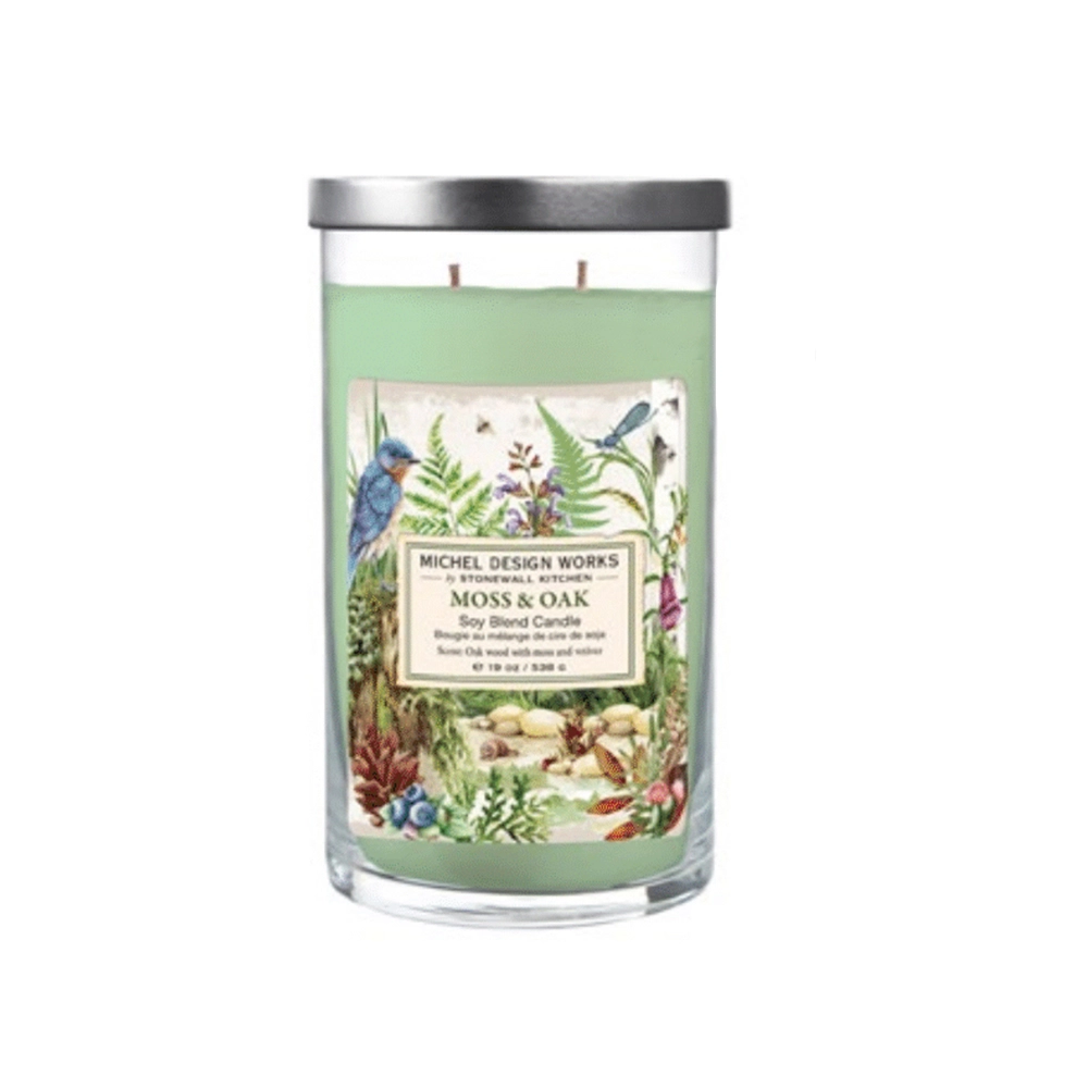 Vela Copo Grande 2 Pavios 110h Michel Design Works