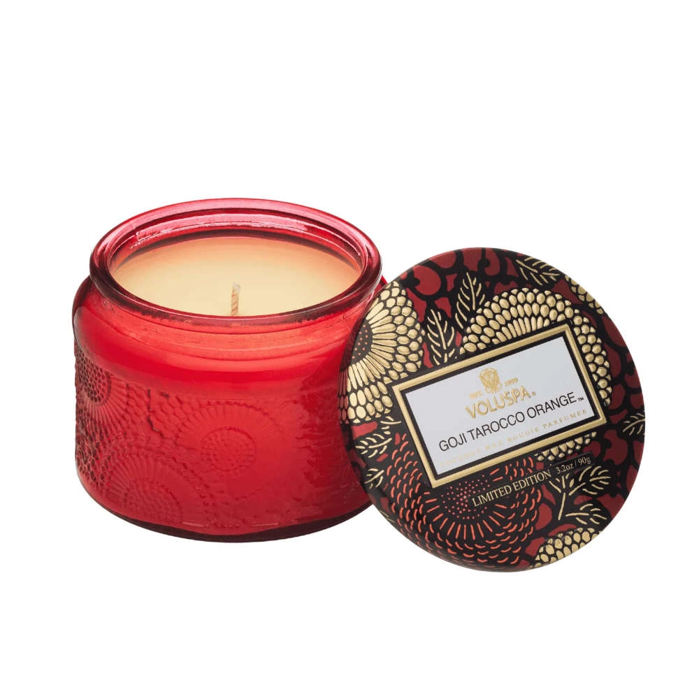 Vela Goji e Tarocco Orange Voluspa