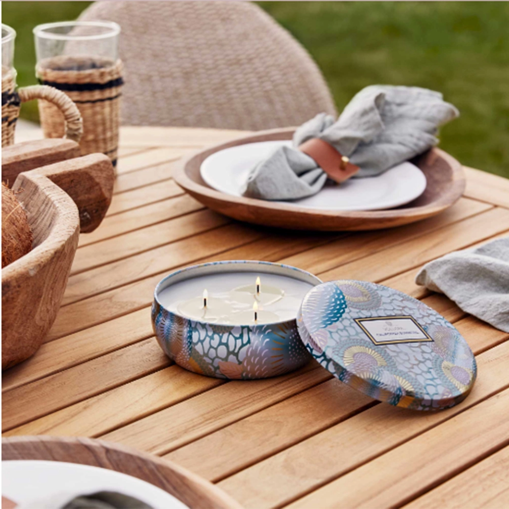 Vela Lata 3 Pavios 60h Voluspa Coleção Japonica Vela Lata 3 Pavios 60h Voluspa Coleção Japonica