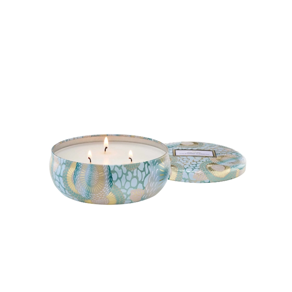 Vela Lata 3 Pavios 60h Voluspa Coleção Japonica Vela Lata 3 Pavios 60h Voluspa Coleção Japonica