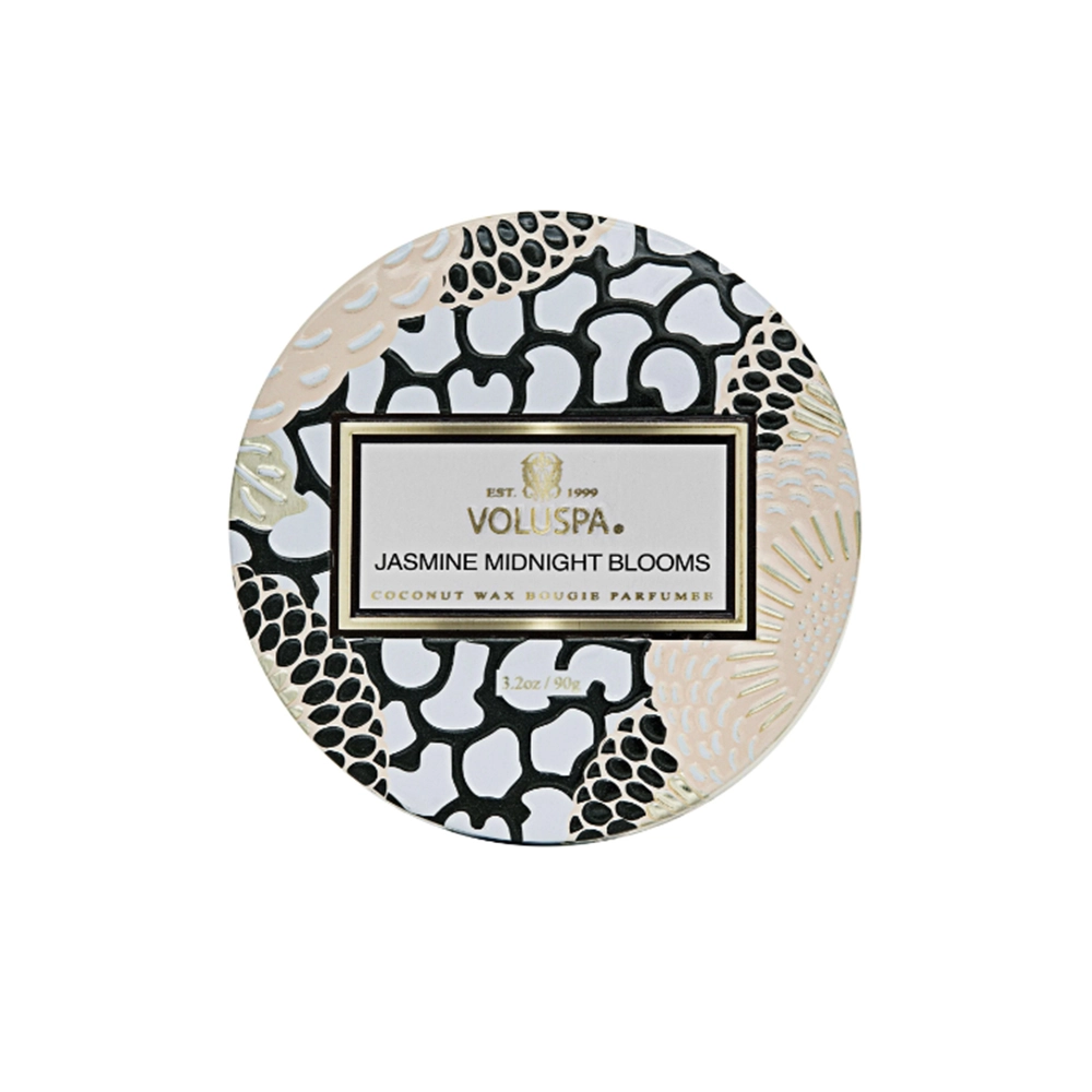 Vela Pote de Vidro Pequena 25h Voluspa Coleção Japonica