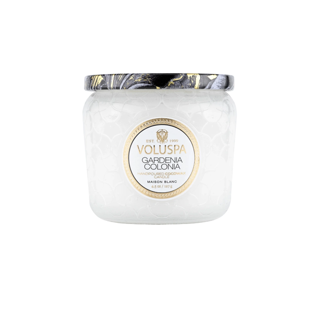 Vela Pote Luxe 35h Voluspa Nova Coleção Maison Blanc