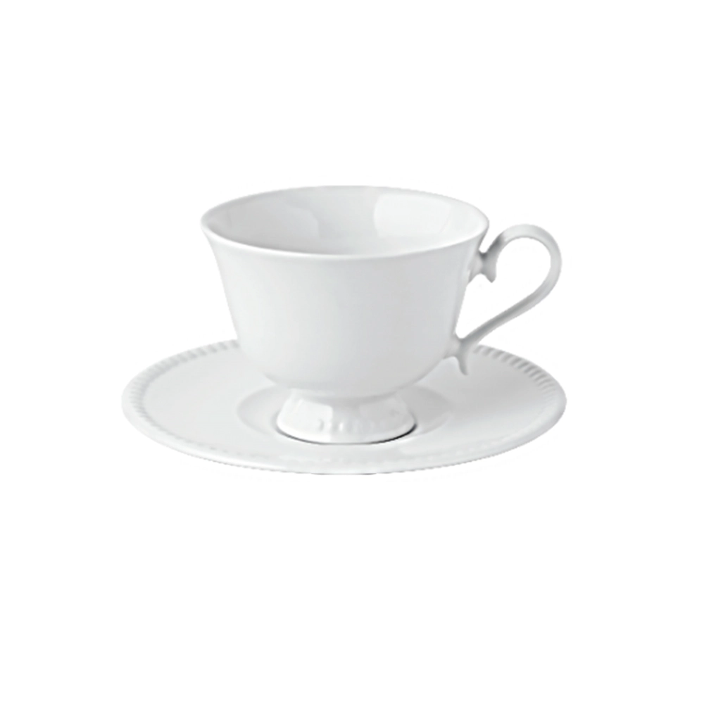 Xícara Para Chá Com Pires Qualitier Luxe Xícara Para Chá Com Pires Qualitier Luxe