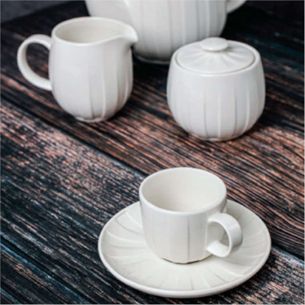 Xicara de Cafe Com Pires 90 Ml Absolute Qualitier