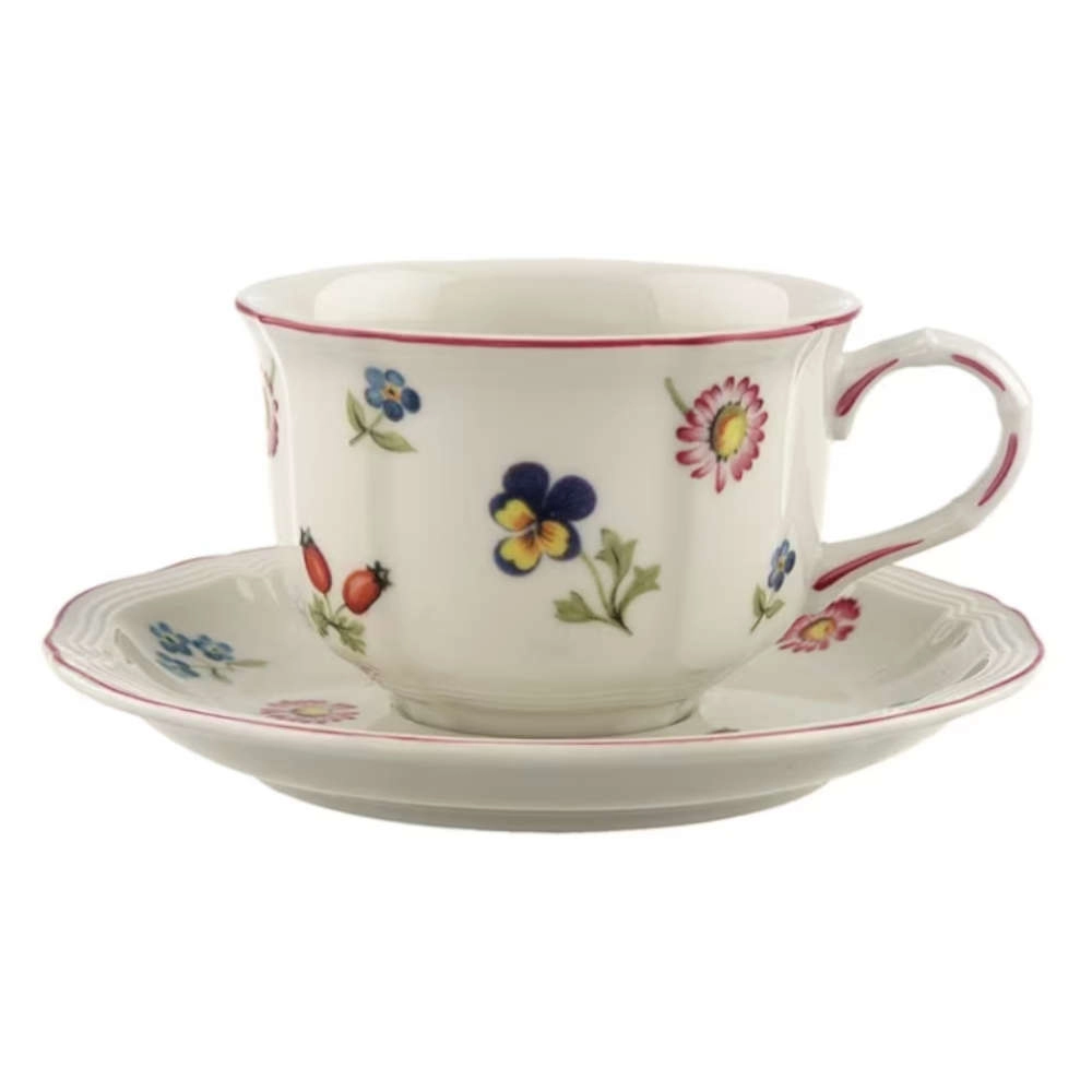 Xicara de Cha  Petite Fleur Villeroy e Boch