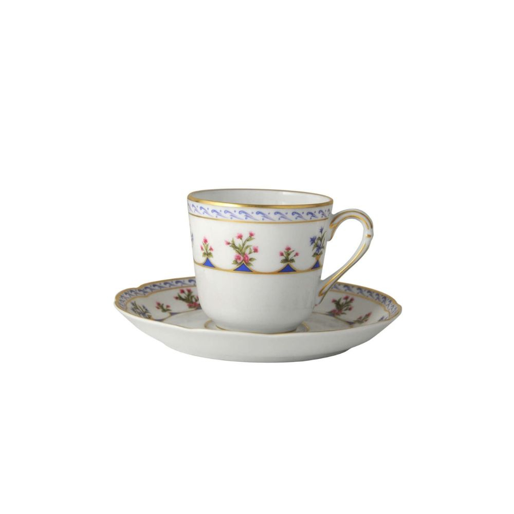 Xicara Para Cafe Bernardaud Chateaubriand Bleu 90 Ml Xicara Para Cafe Bernardaud Chateaubriand Bleu 90 Ml