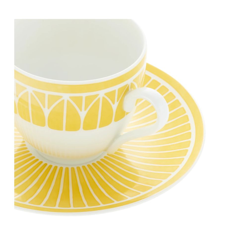 Xicara Para Cafe C/ Pires Malmaison Riviera 100 Ml