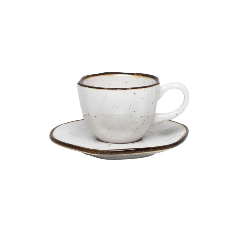 Xicara Para Cafe C/ Pires Oxford Ryo Maresia 75 Ml Xicara Para Cafe C/ Pires Oxford Ryo Maresia 75 Ml