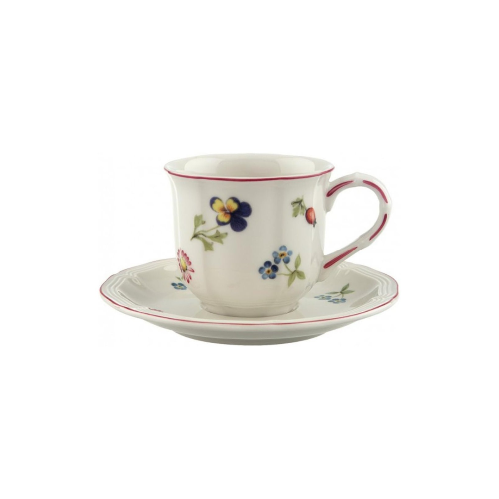 Xicara Para Cafe Petite Fleur Villeroy e Boch 130 Ml
