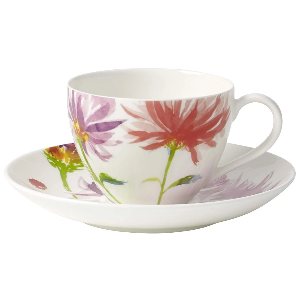 Xicara Para Cha Anmut Flowers Villeroy e Boch Xicara Para Cha Anmut Flowers Villeroy e Boch