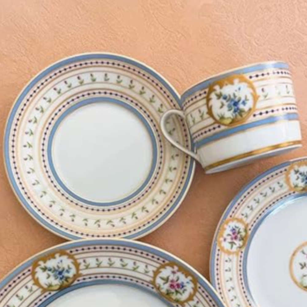 Xicara Para Cha Bernardaud Au Jardim 180 Ml Xicara Para Cha Bernardaud Au Jardim 180 Ml
