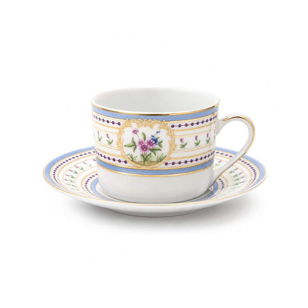 Xicara Para Cha Bernardaud Au Jardim 180 Ml Xicara Para Cha Bernardaud Au Jardim 180 Ml