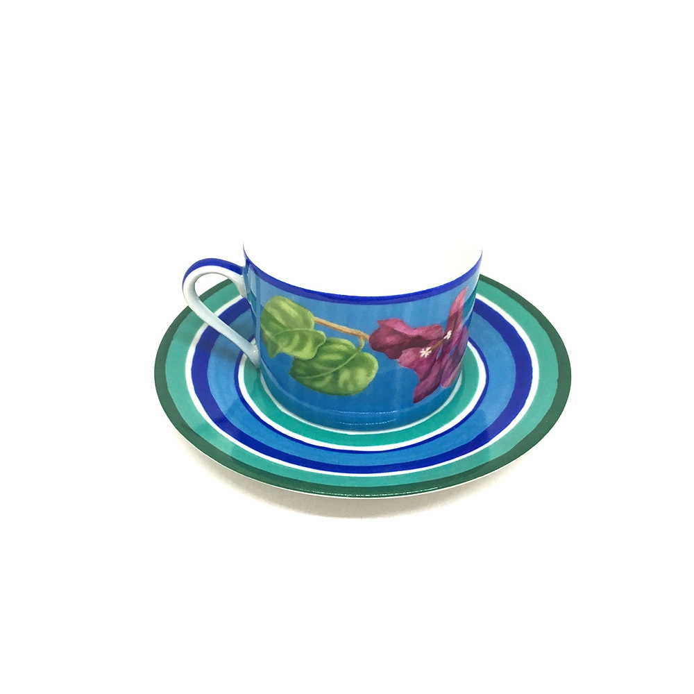 Xicara Para Cha Com Pires Cyclades By Laure Japy Xicara Para Cha Com Pires Cyclades By Laure Japy