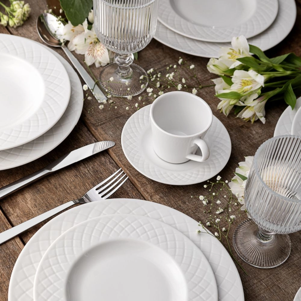 Xicara Para Cha Com Pires Ingrid 185 Ml - Cada