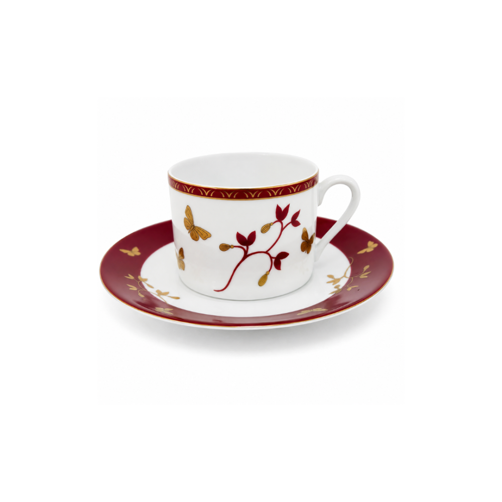 Xicara Para Cha Philippe Deshouliers Richelieu Ginkgo 180 Ml Xicara Para Cha Philippe Deshouliers Richelieu Ginkgo 180 Ml
