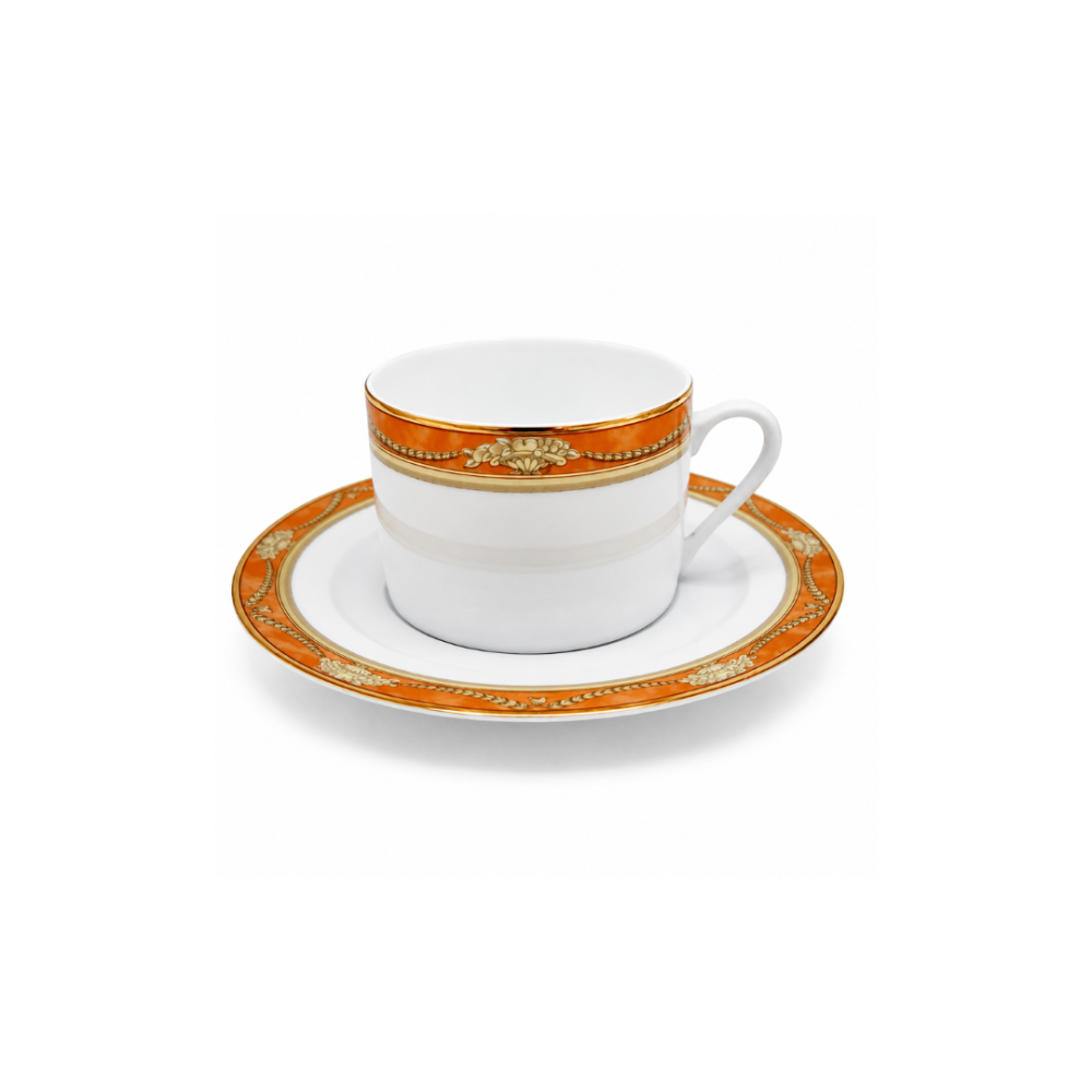 Xicara Para Cha Royal Limoges Bruges Pessego 150 Ml Xicara Para Cha Royal Limoges Bruges Pessego 150 Ml