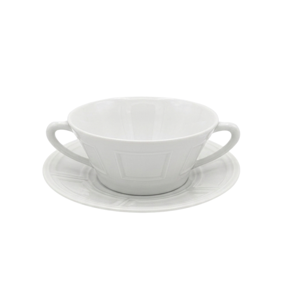 Xicara Para Consome C/ Pires Bernardaud Naxos 280 Ml