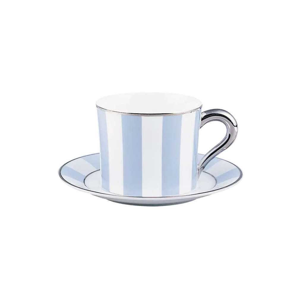 Xicaras Para Cha Bernardaud Galerie Royale Wallis Blue 180 Ml Xicaras Para Cha Bernardaud Galerie Royale Wallis Blue 180 Ml