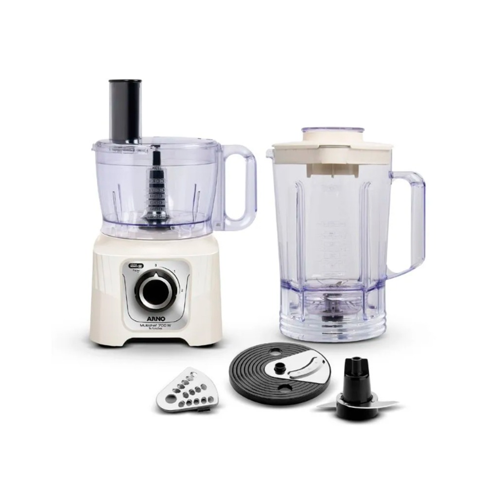 Multiprocessador Arno Multichef 16 Funções Marfim Mp62 Multiprocessador Arno Multichef 16 Funções Marfim Mp62