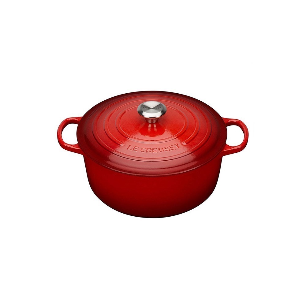 Panela Redonda Le Creuset Signature 22 Cm Panela Redonda Le Creuset Signature 22 Cm