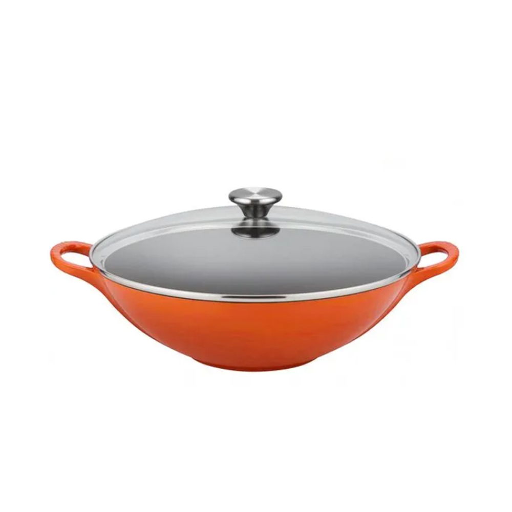 Panela Wok C/ Tampa Le Creuset 32 Cm
