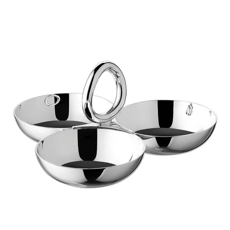 Petisqueira 3 Divisoes Vertigo Christofle