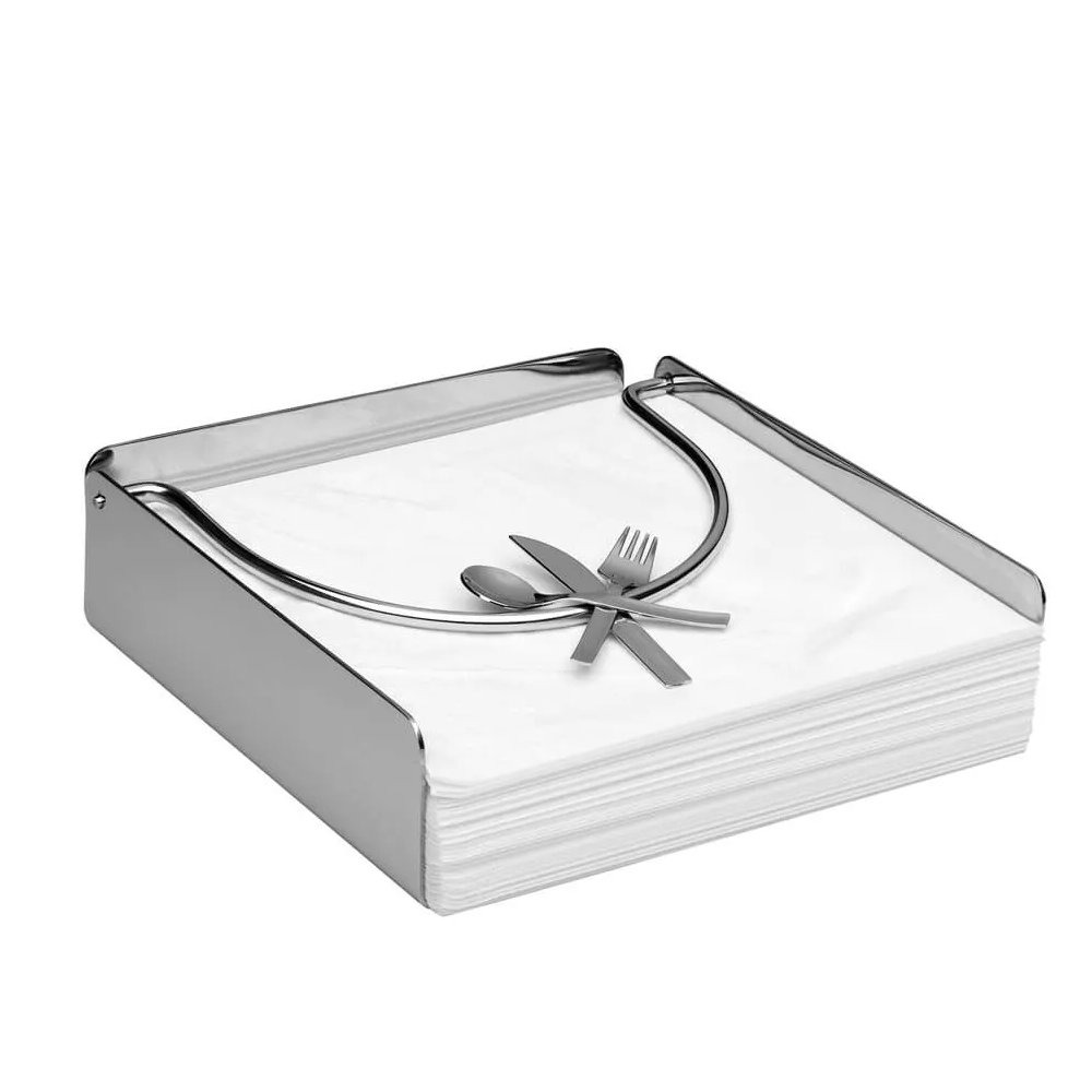 Porta-guardanapos Riva Manuela Horizontal Aco Inox