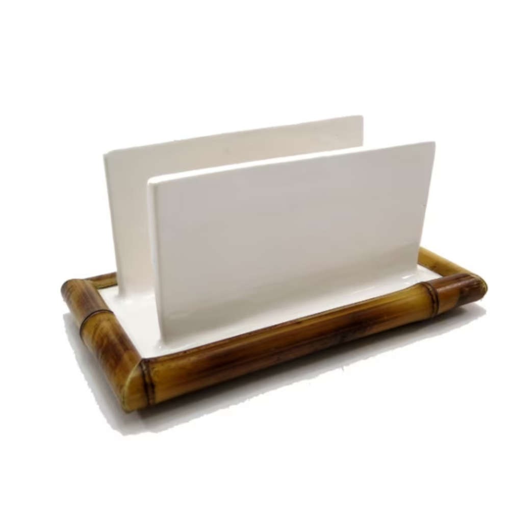 Porta Guardanapos Vertical Sonia Pierry Branco