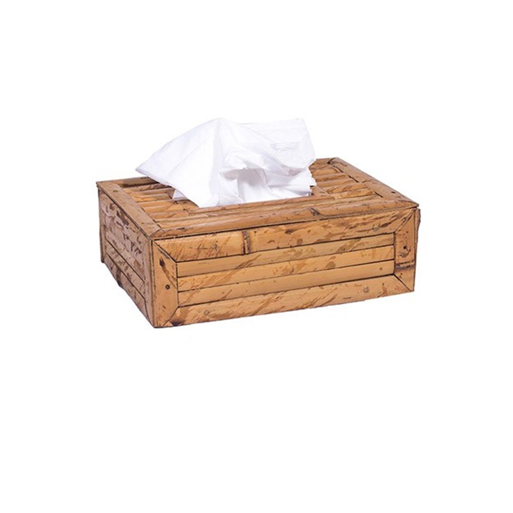 Porta Lenço de Papel Tigrado Sonia Pierry 25 X 12,5 X 8 Cm