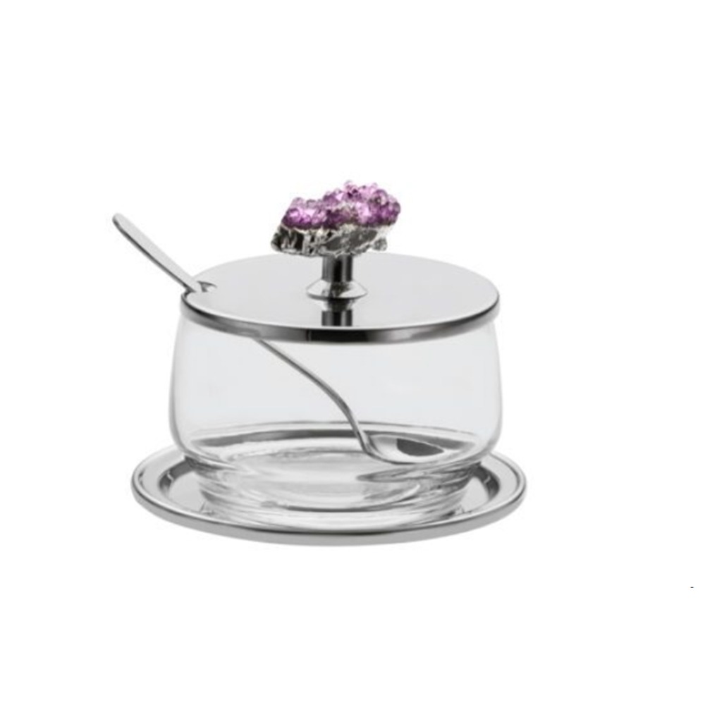 Pote Para Geléia Riva Firenze Aço Inox 11 X 10 Cm