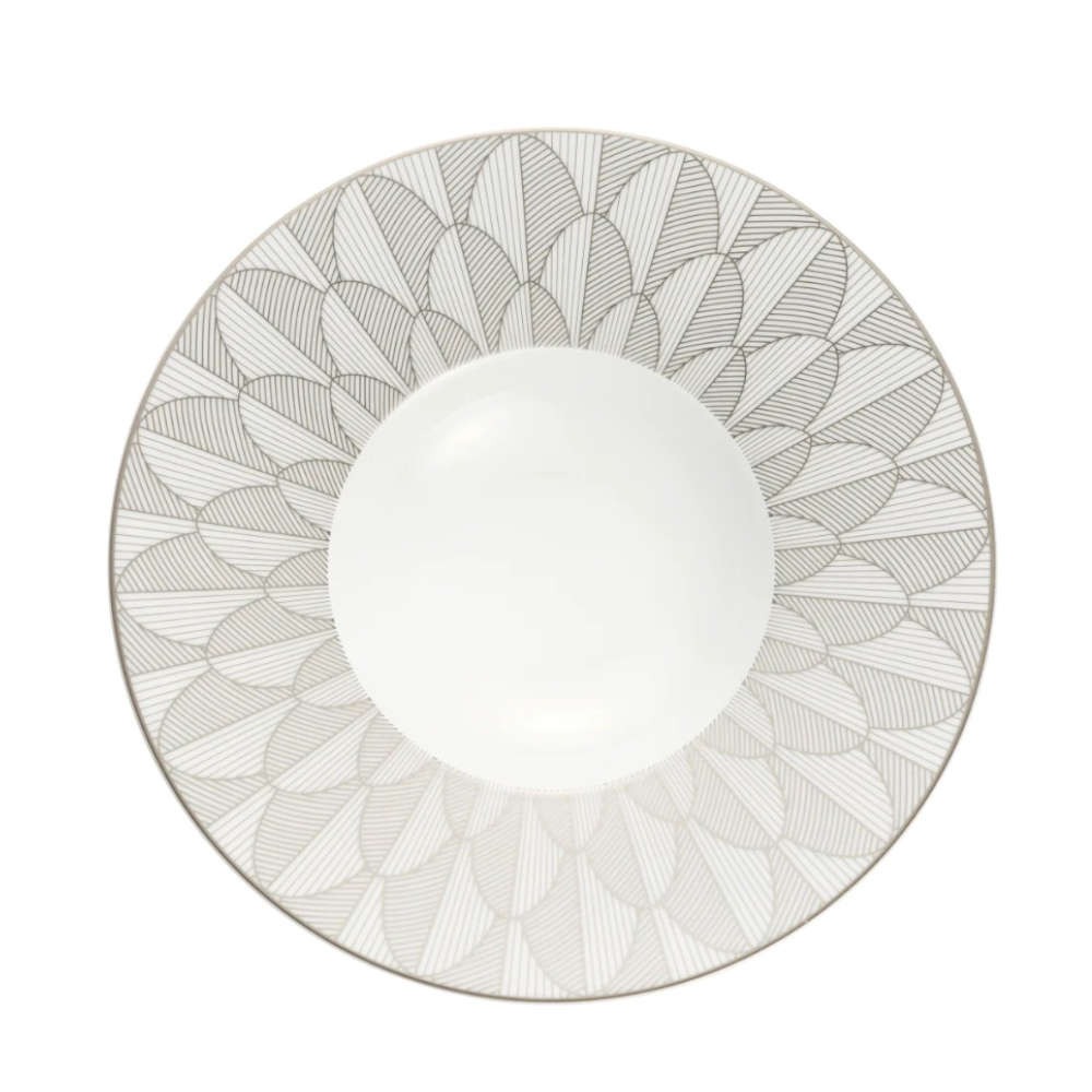 Prato Fundo Christofle Malmaison Imperiale Platina