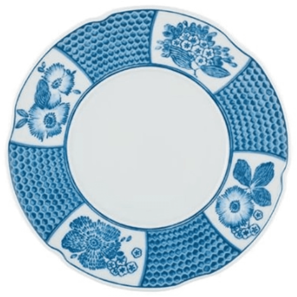 Prato Pao Vista Alegre Coralina Azul 19 Cm - Cada