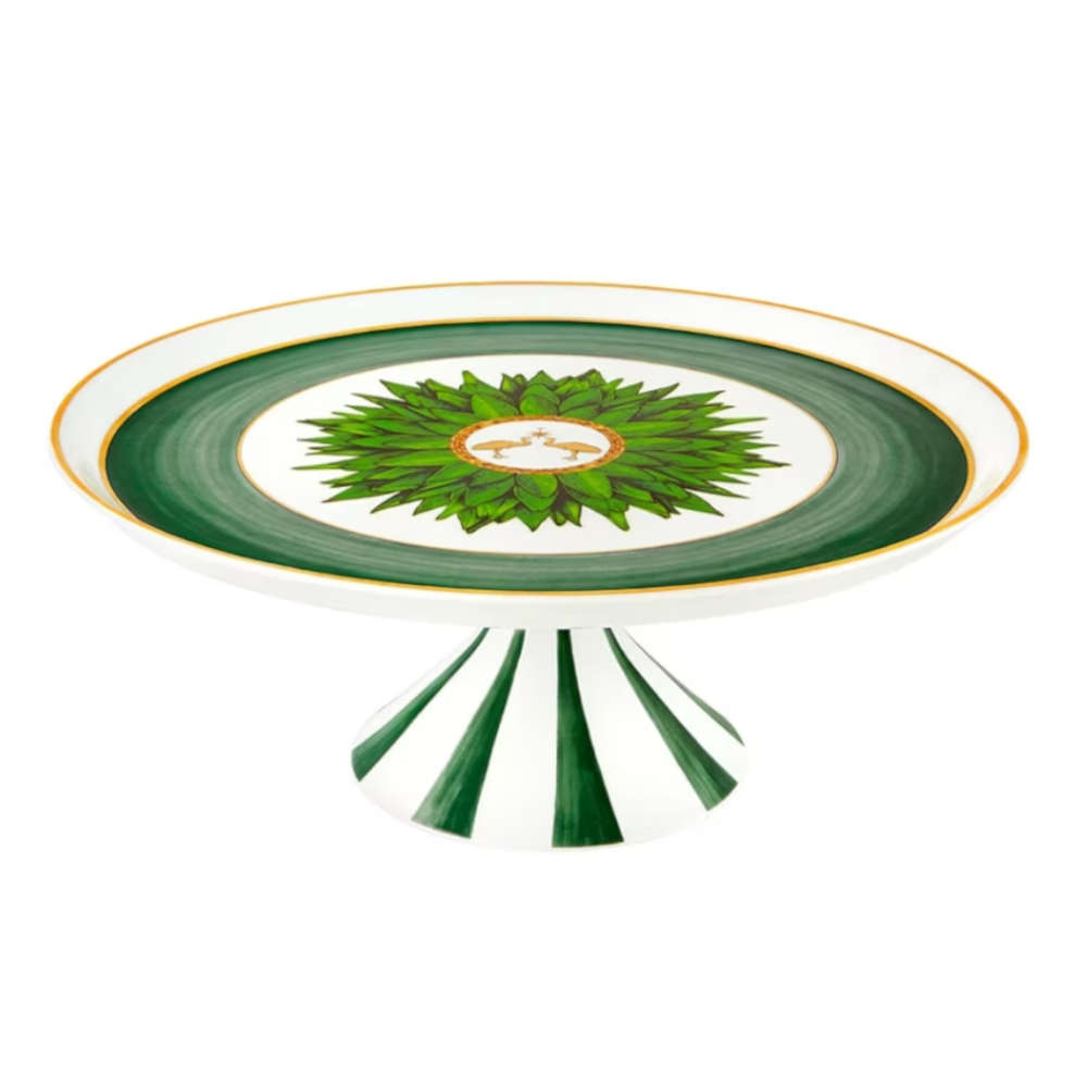 Prato Para Bolo C/ Pe Vista Alegre Amazonia