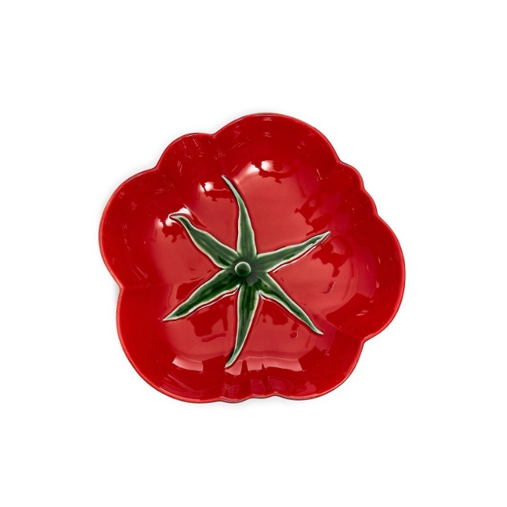Prato Para Pasta Bordallo Pinheiro Tomate 25 Cm