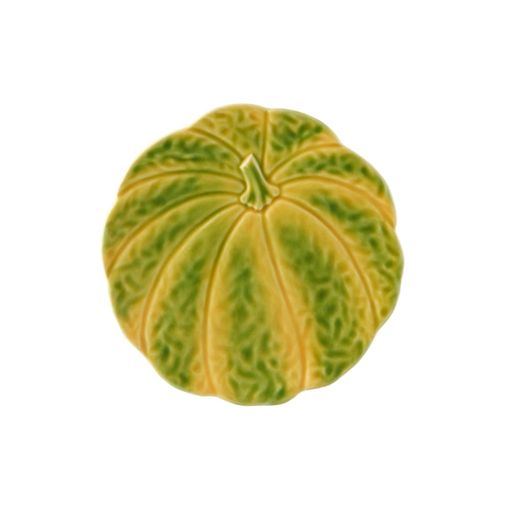 Prato Para Sobremesa Bordallo Pinheiro Abobora 21 Cm