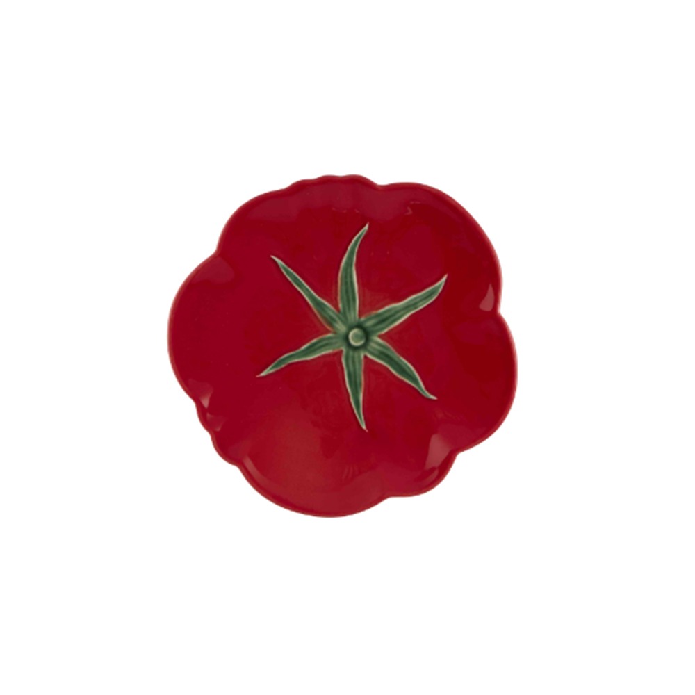 Prato Para Sobremesa Bordallo Pinheiro Tomate 21 Cm