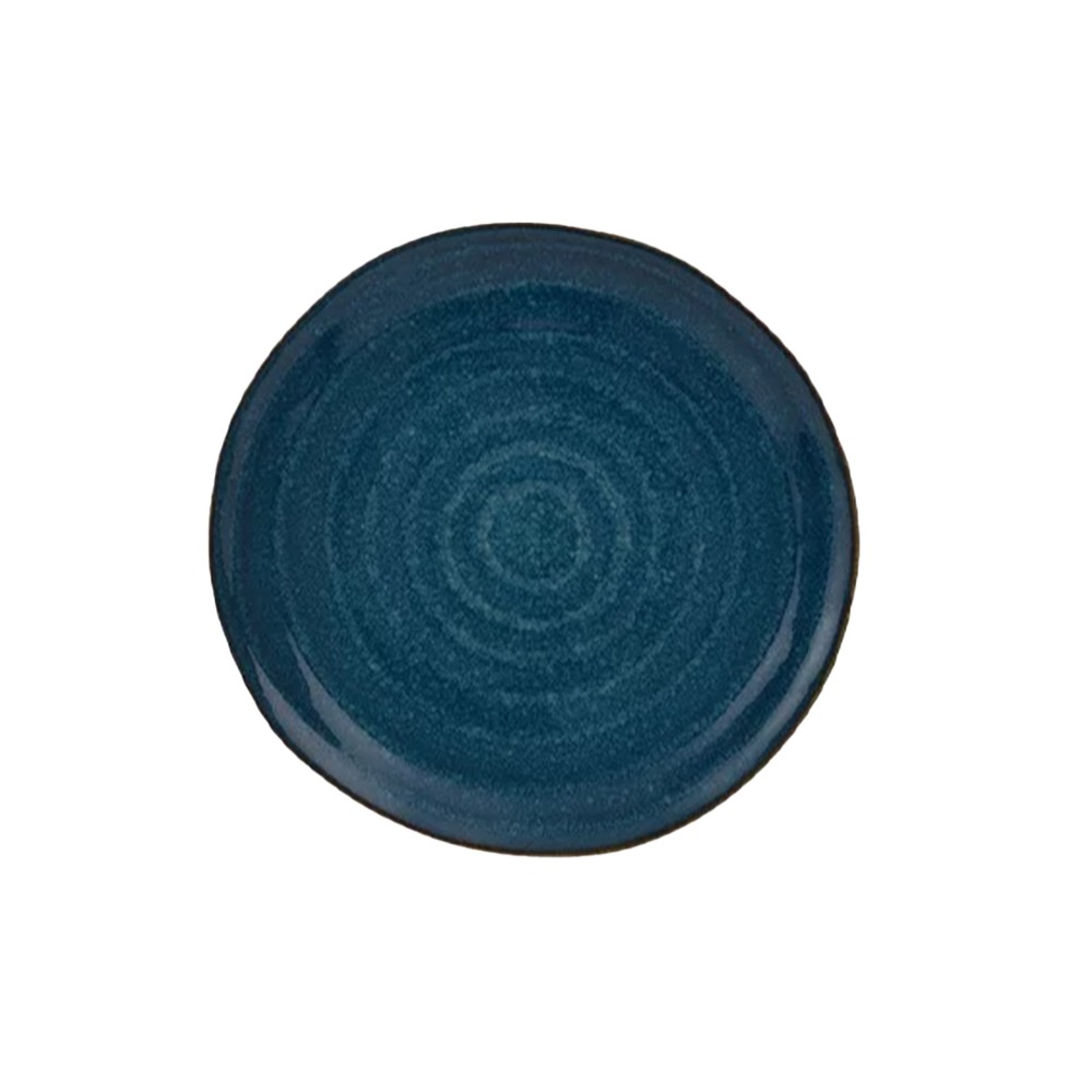 Prato Para Sobremesa Casa Alegre Gemstone Lapis Lazuli 22 Cm