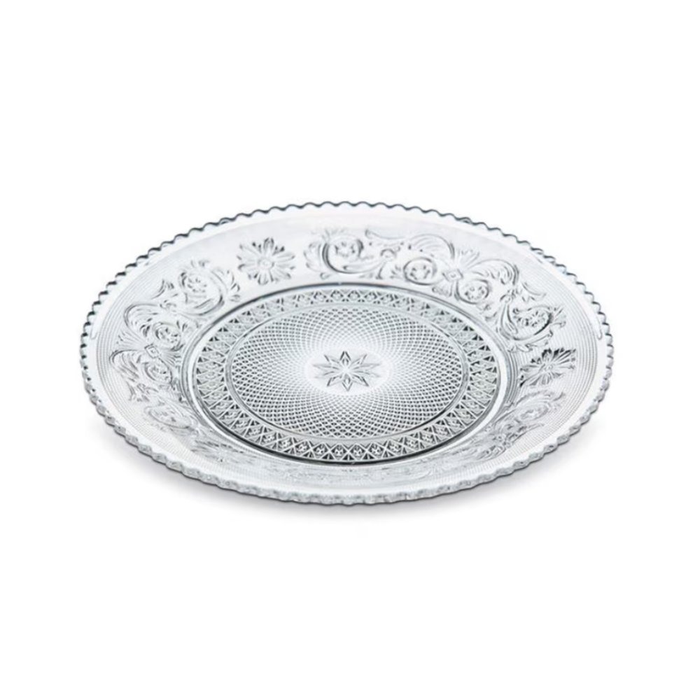 Prato Para Sobremesa Em Cristal Baccarat Arabesque