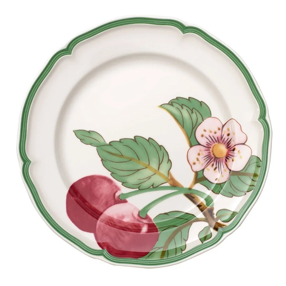 Prato Raso Villeroy e Boch Modern Fruits Cereja 26 Cm Prato Raso Villeroy e Boch Modern Fruits Cereja 26 Cm