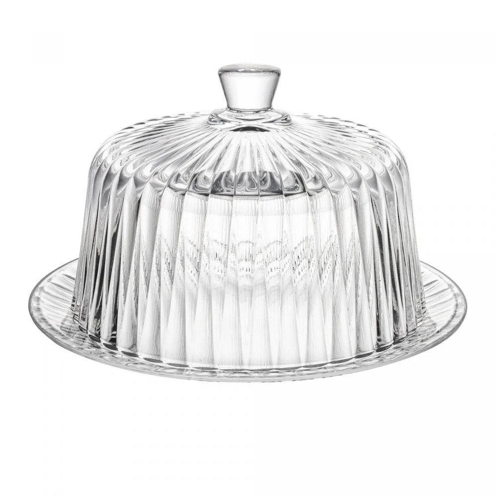 Queijeira Com Tampa Lyor Radial 20 X 20 X 12,5 Cm Queijeira Com Tampa Lyor Radial 20 X 20 X 12,5 Cm