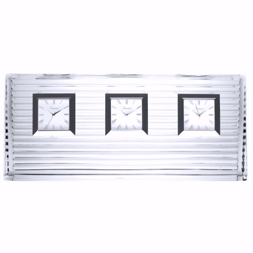 Relogio Em Cristal Baccarat Galilee Triplo Relogio Em Cristal Baccarat Galilee Triplo
