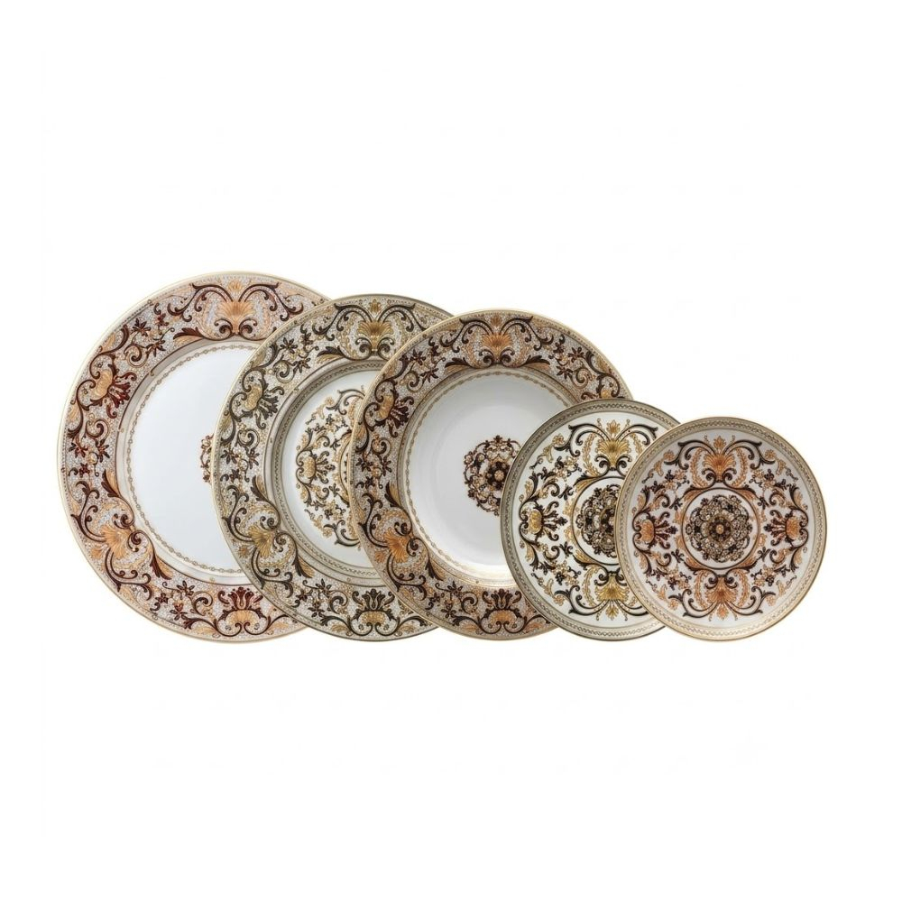 Aparelho de Jantar C/30 Peças Bernardaud Boulle Aparelho de Jantar C/30 Peças Bernardaud Boulle