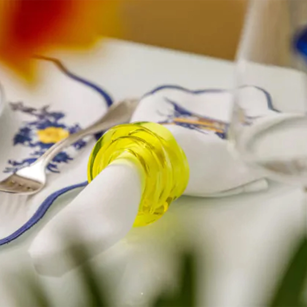 Argola de Guardanapo Onom Color Line 6 X 6 X 5 Cm - Cada