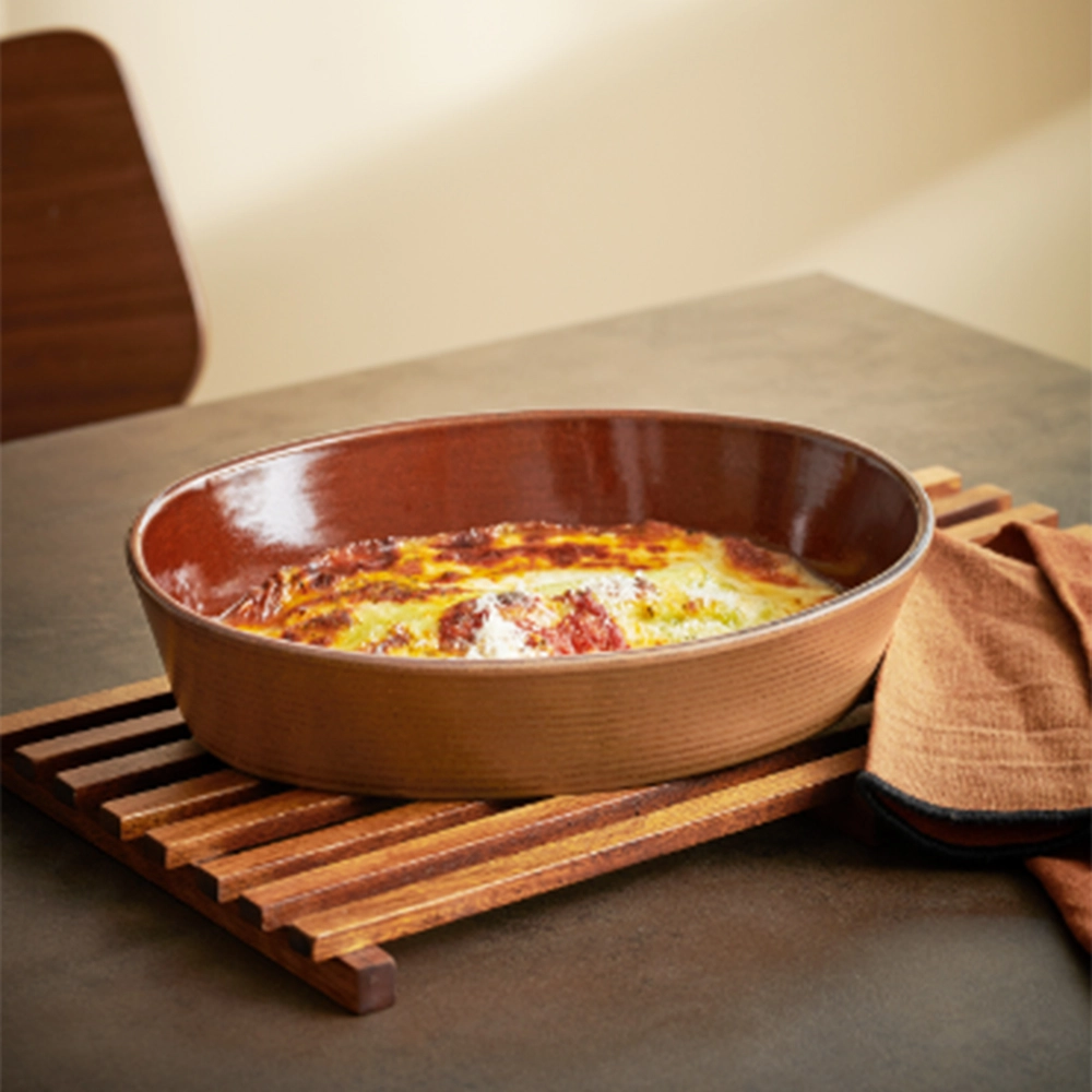 Refratário Oval Asa Selection Kitchen'art 25 X 18 X 6 Cm Refratário Oval Asa Selection Kitchen'art 25 X 18 X 6 Cm